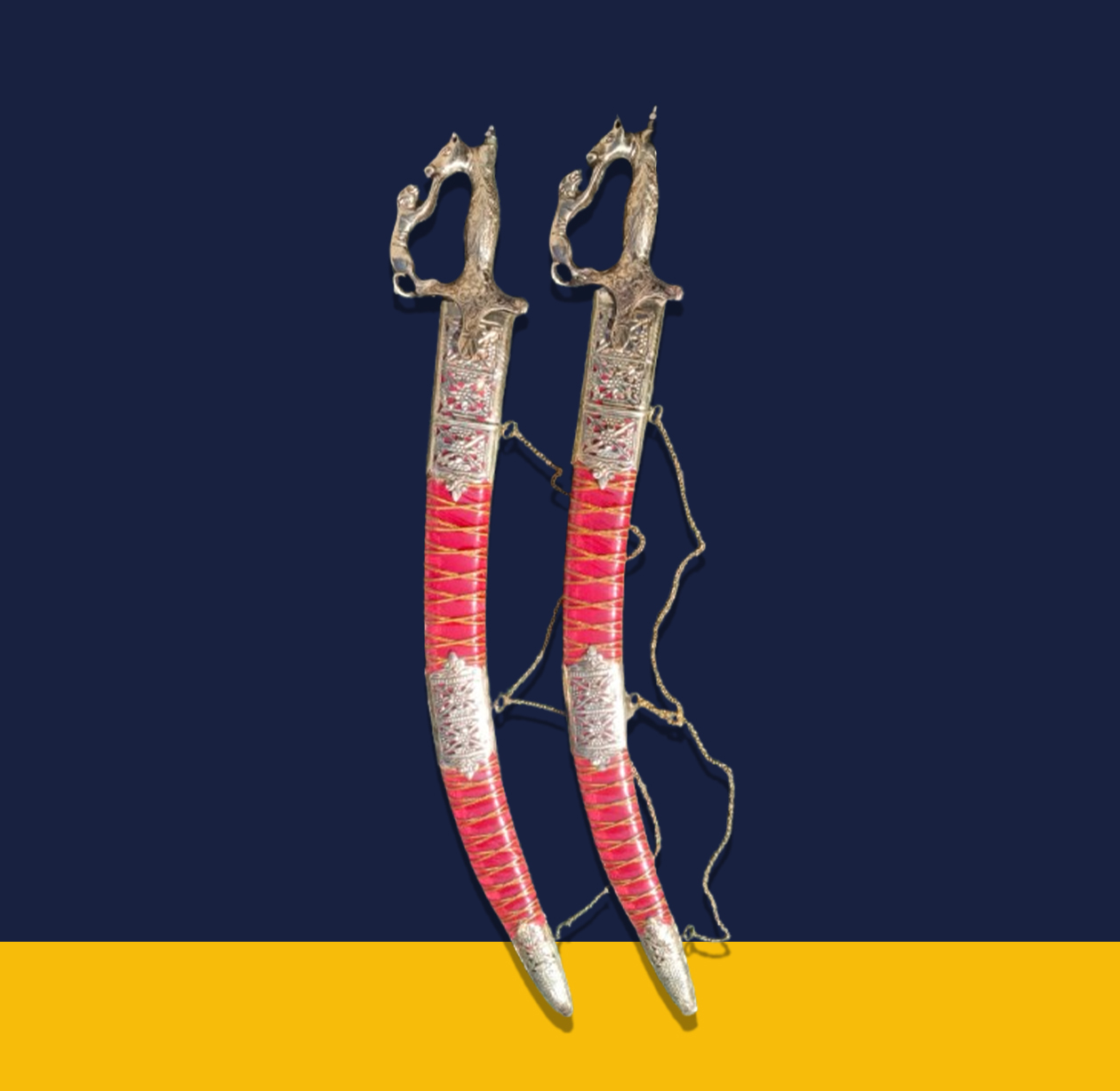 Groom Wedding Sword Both