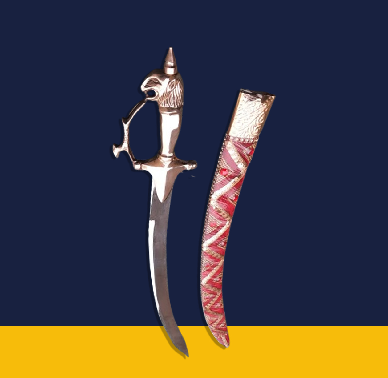Lion Handle Sword