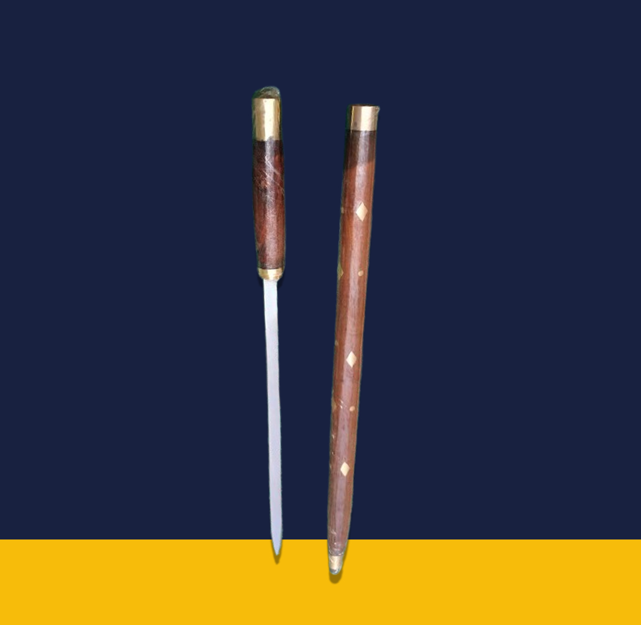 Wooden Walking Stick Sword