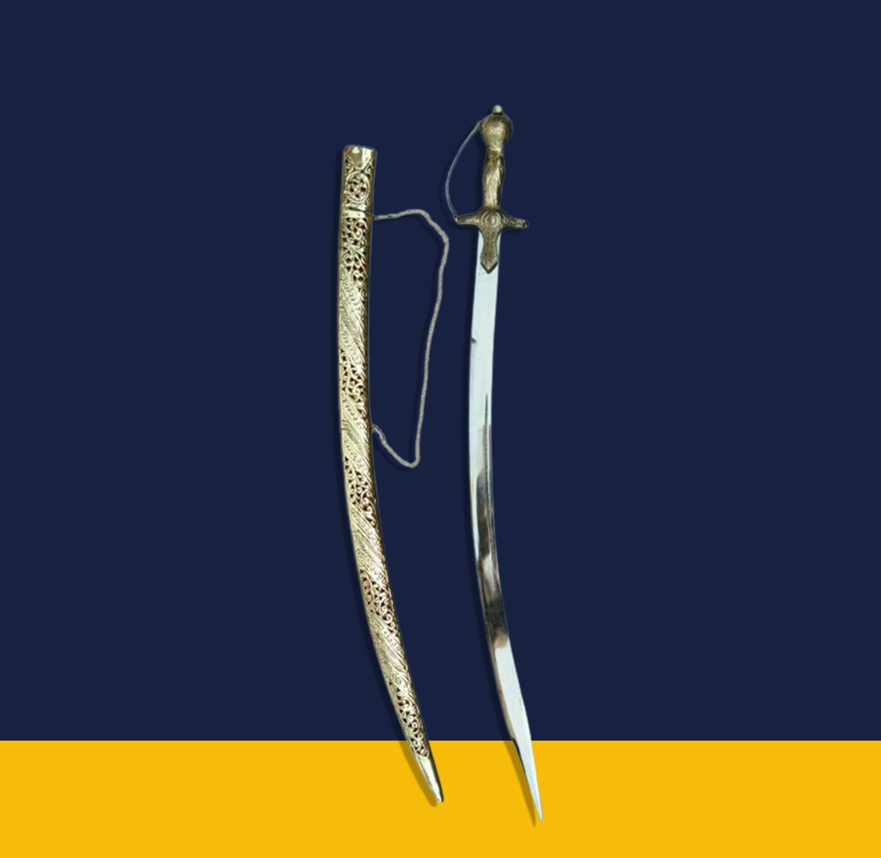Full Brass Cover Wedding Talwar